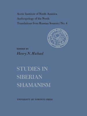 cover image of Studies in Siberian Shamanism No. 4